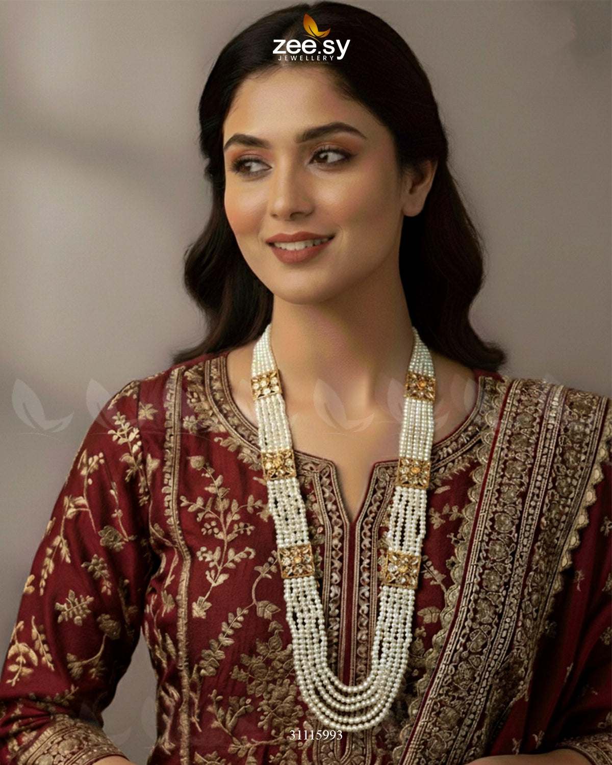 Heritage Malla Regal Necklace - Zeesy Jewellery