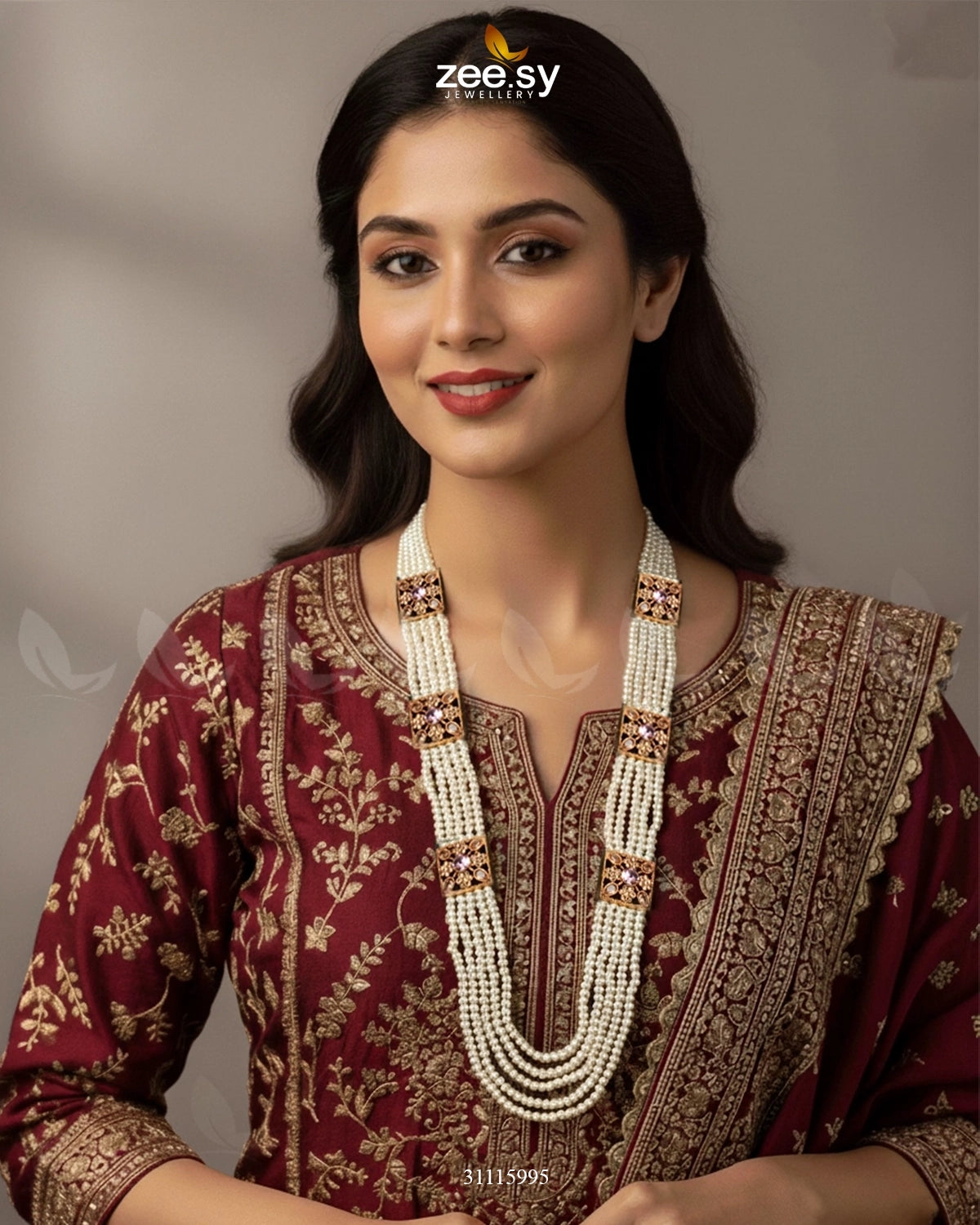 Heritage Malla Regal Necklace - Zeesy Jewellery