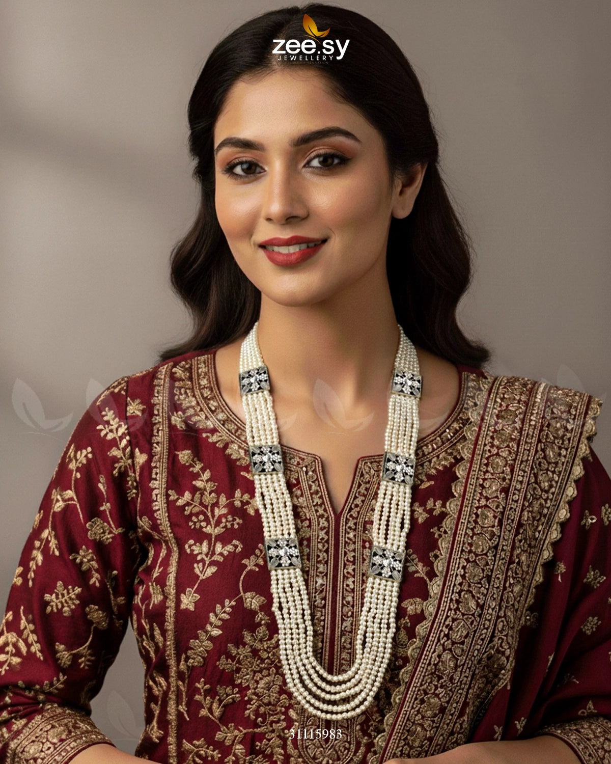 Heritage Malla Regal Necklace - Zeesy Jewellery