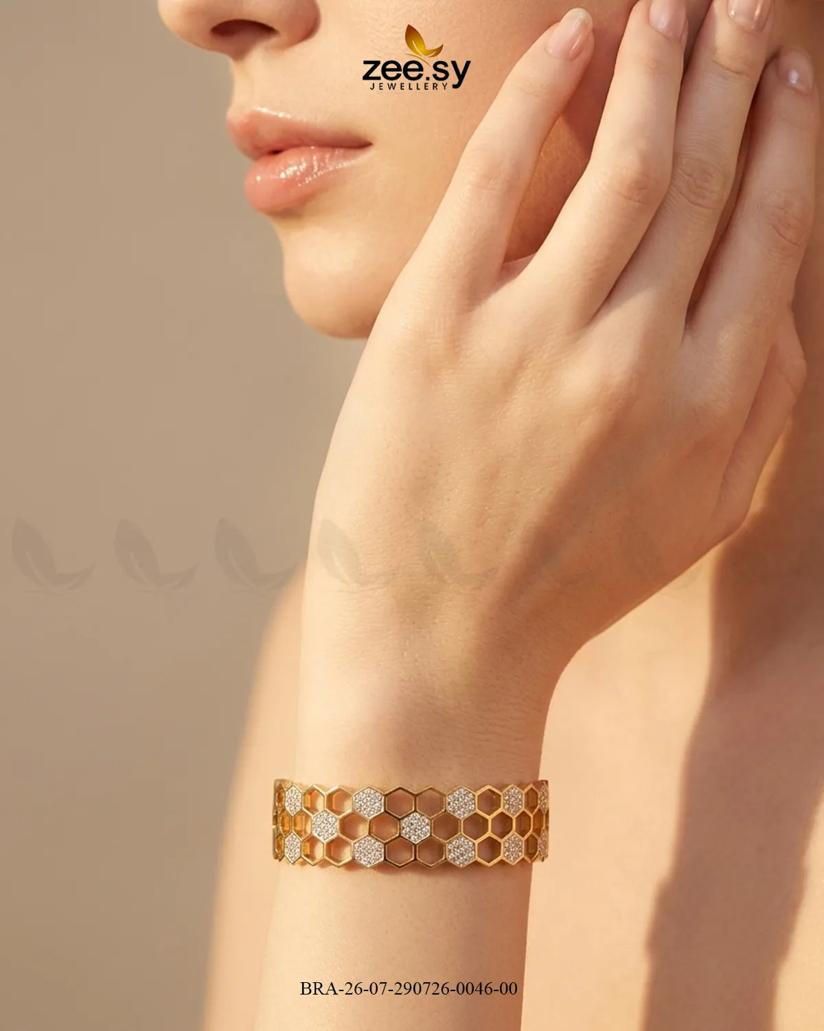 Honeycomb Cell Cluster Bracelet