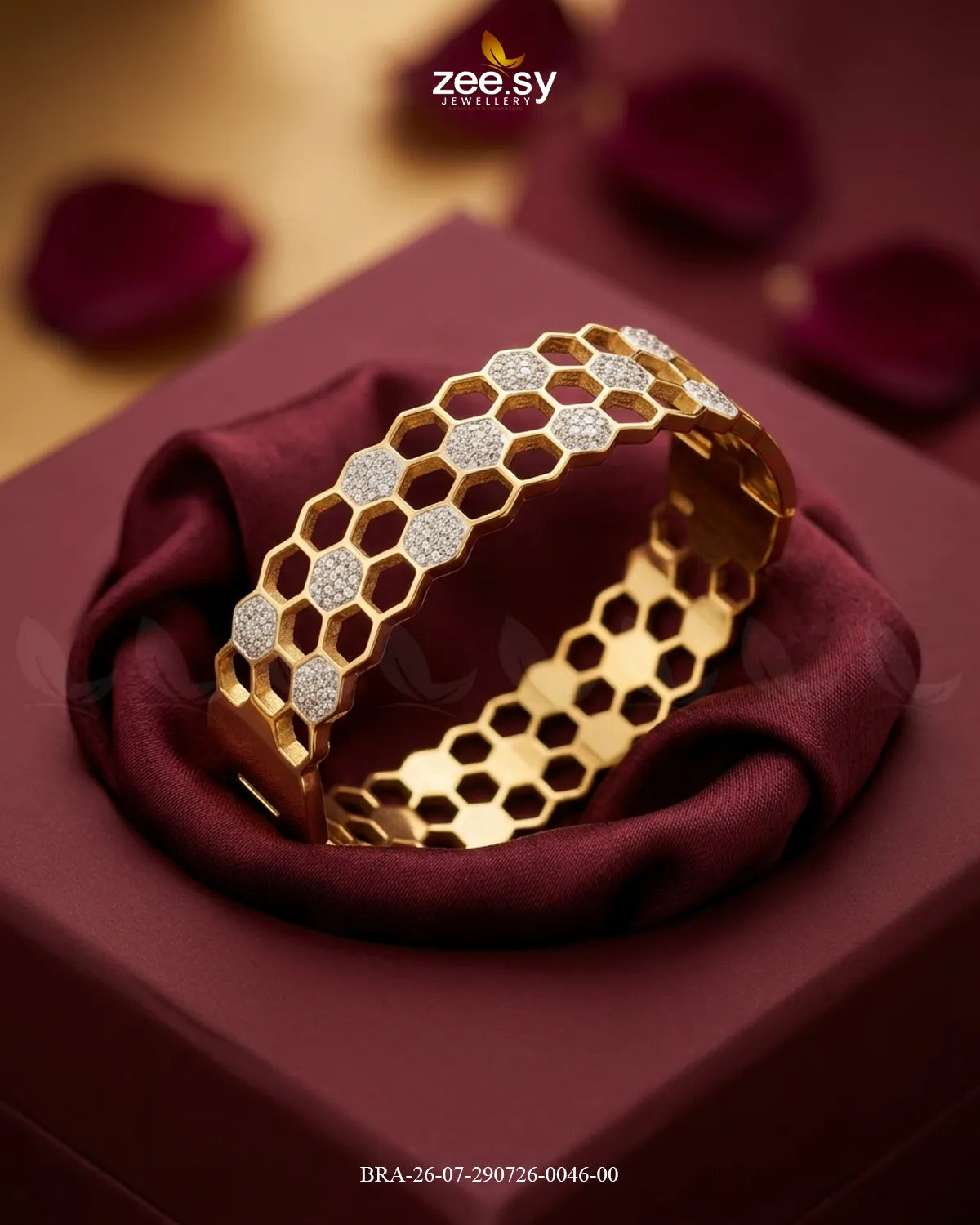 Honeycomb Cell Cluster Bracelet