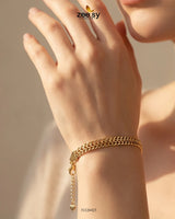 Imperial Double Curb Bracelet