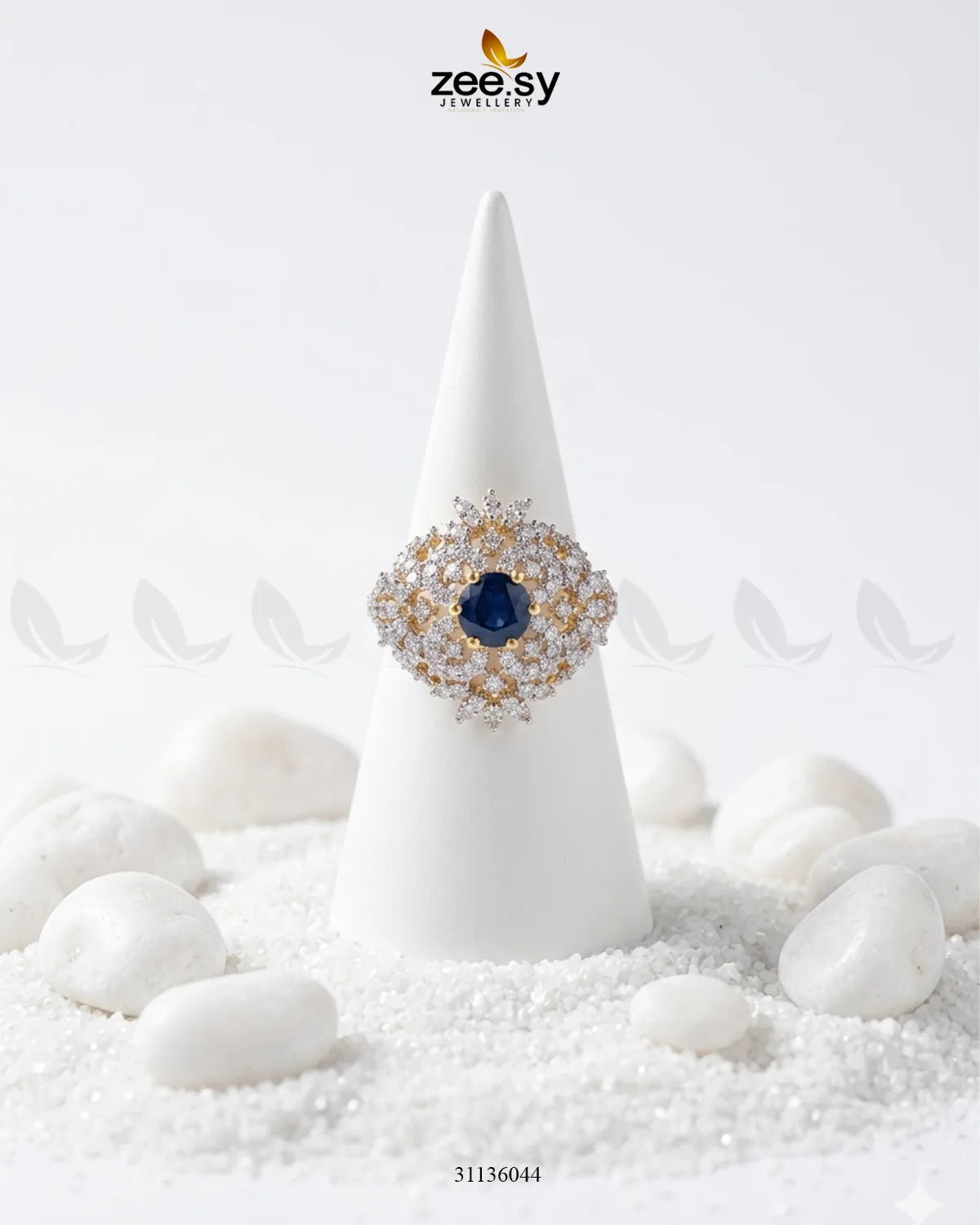 Imperial Floral Cluster Ring