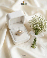 Imperial Floral Cluster Ring