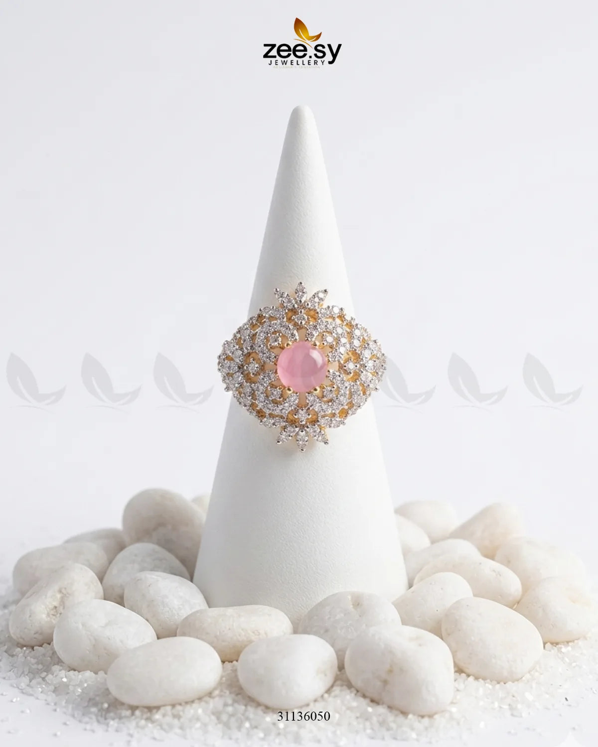 Imperial Floral Cluster Ring