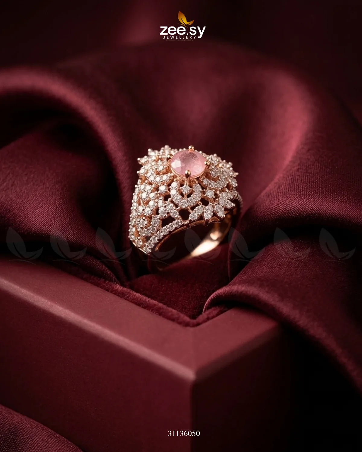 Imperial Floral Cluster Ring