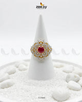 Imperial Floral Cluster Ring
