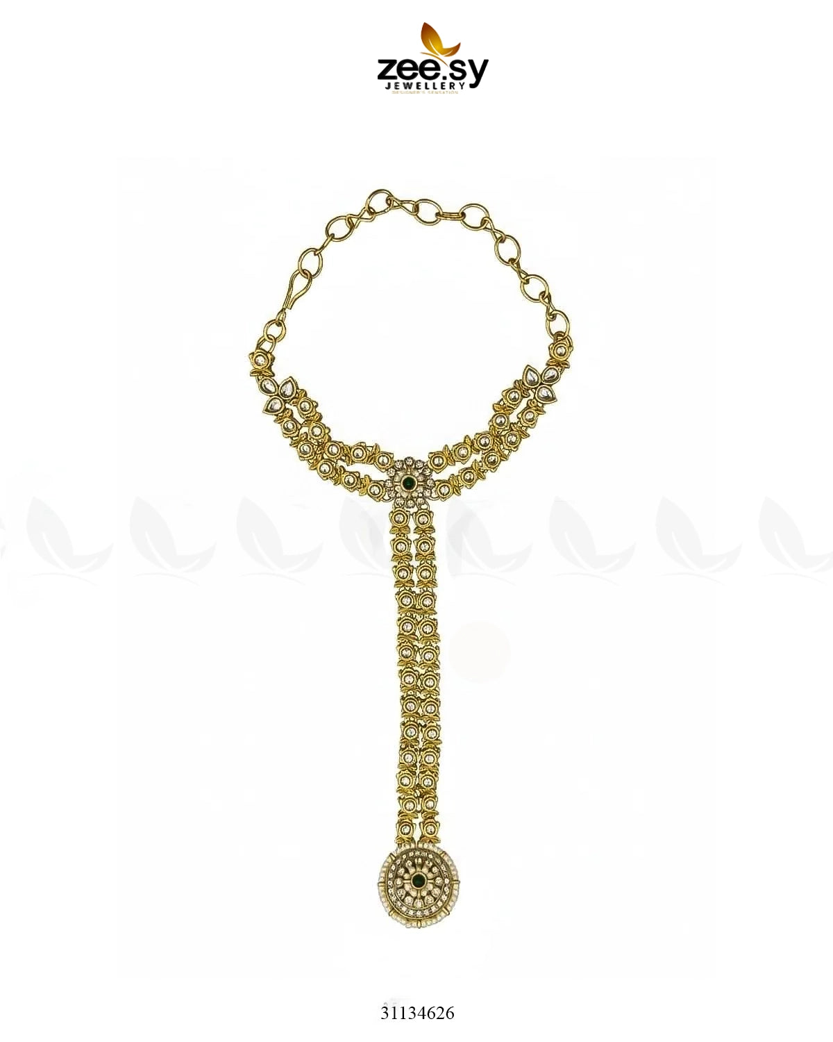 Imperial Kundan Anja Bracelet ACCESSORIES - Zeesy Jewellery Pakistan | Premium Artificial & Imitation Jewellery
