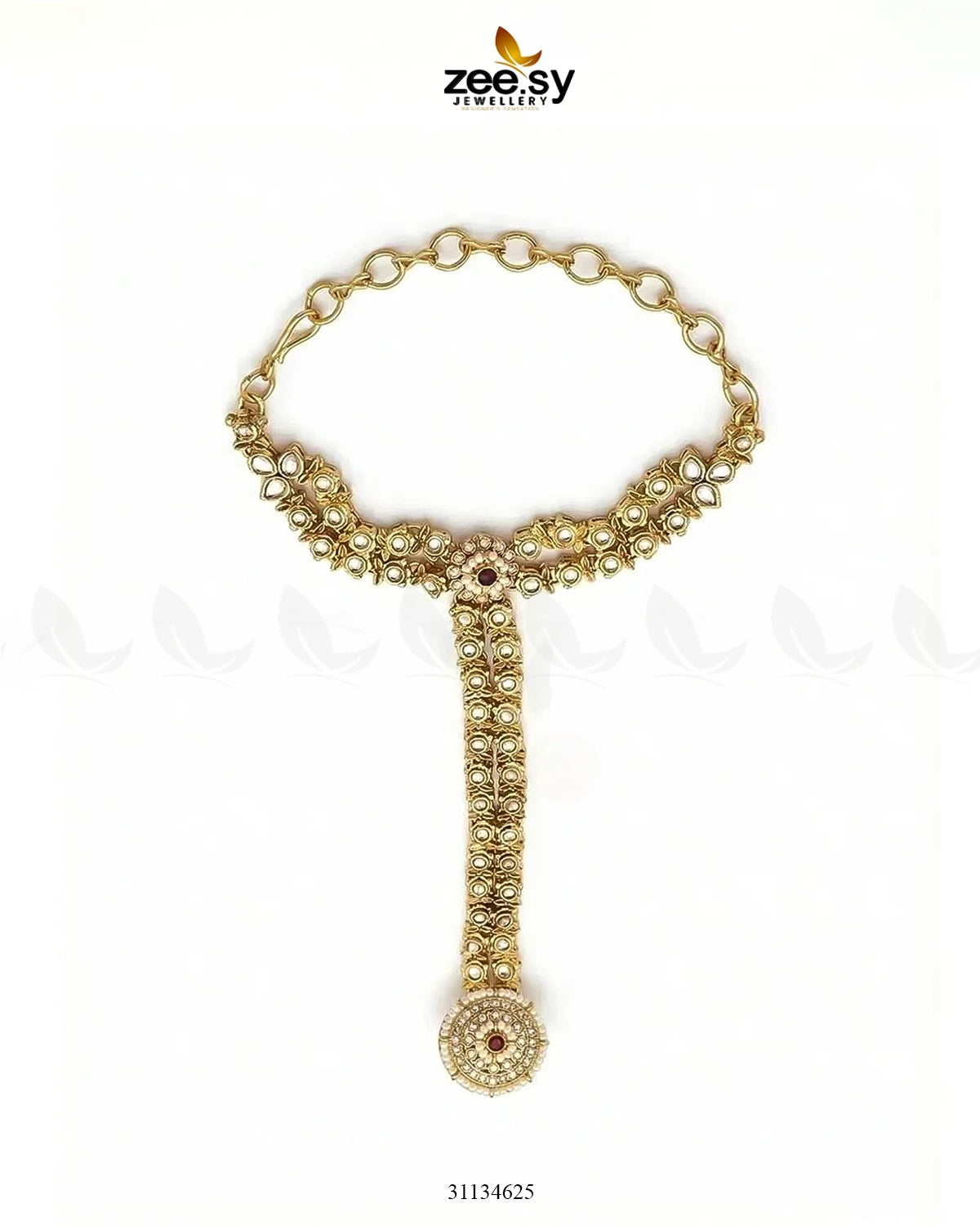 Imperial Kundan Anja Bracelet ACCESSORIES - Zeesy Jewellery Pakistan | Premium Artificial & Imitation Jewellery