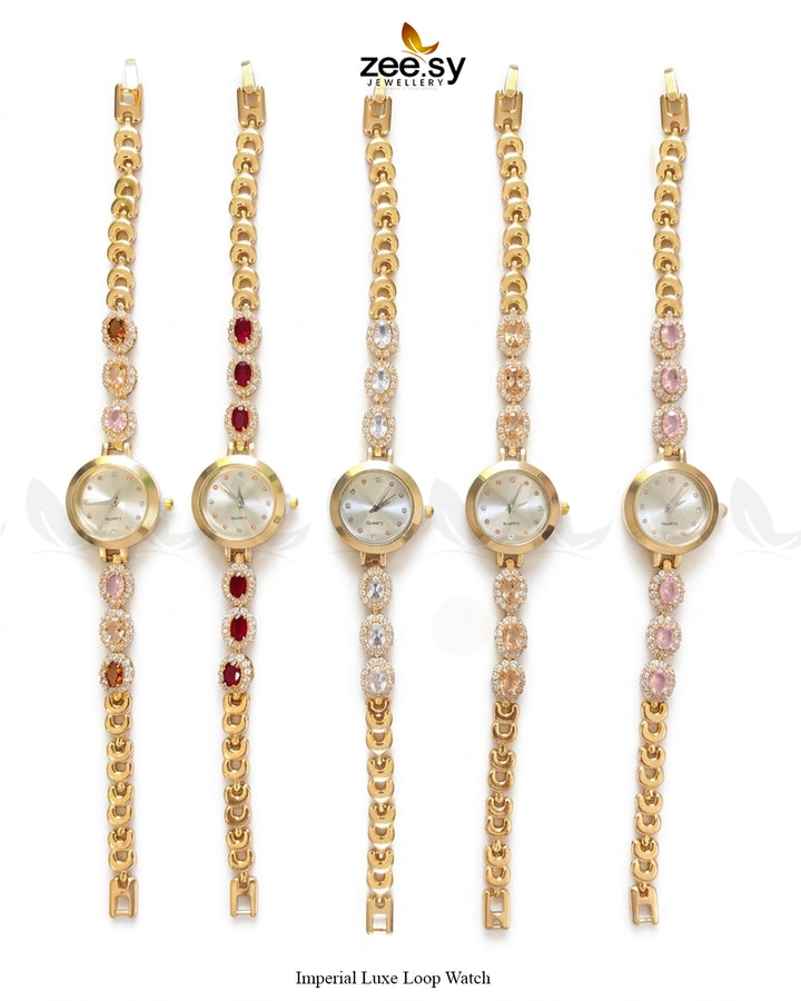 Imperial Luxe Loop Bracelet Watch ACCESSORIES - Zeesy Jewellery Pakistan | Premium Artificial & Imitation Jewellery