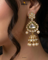 Imperial Pearl Kundan Malla Set Malla Necklace - Zeesy Jewellery Pakistan | Premium Artificial & Imitation Jewellery