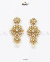 Hyderabadi Bold Kundan Malla Set Malla Necklace - Zeesy Jewellery Pakistan | Premium Artificial & Imitation Jewellery