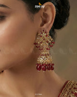 Imperial Malachite Gems Bridal Set - Zeesy Jewellery