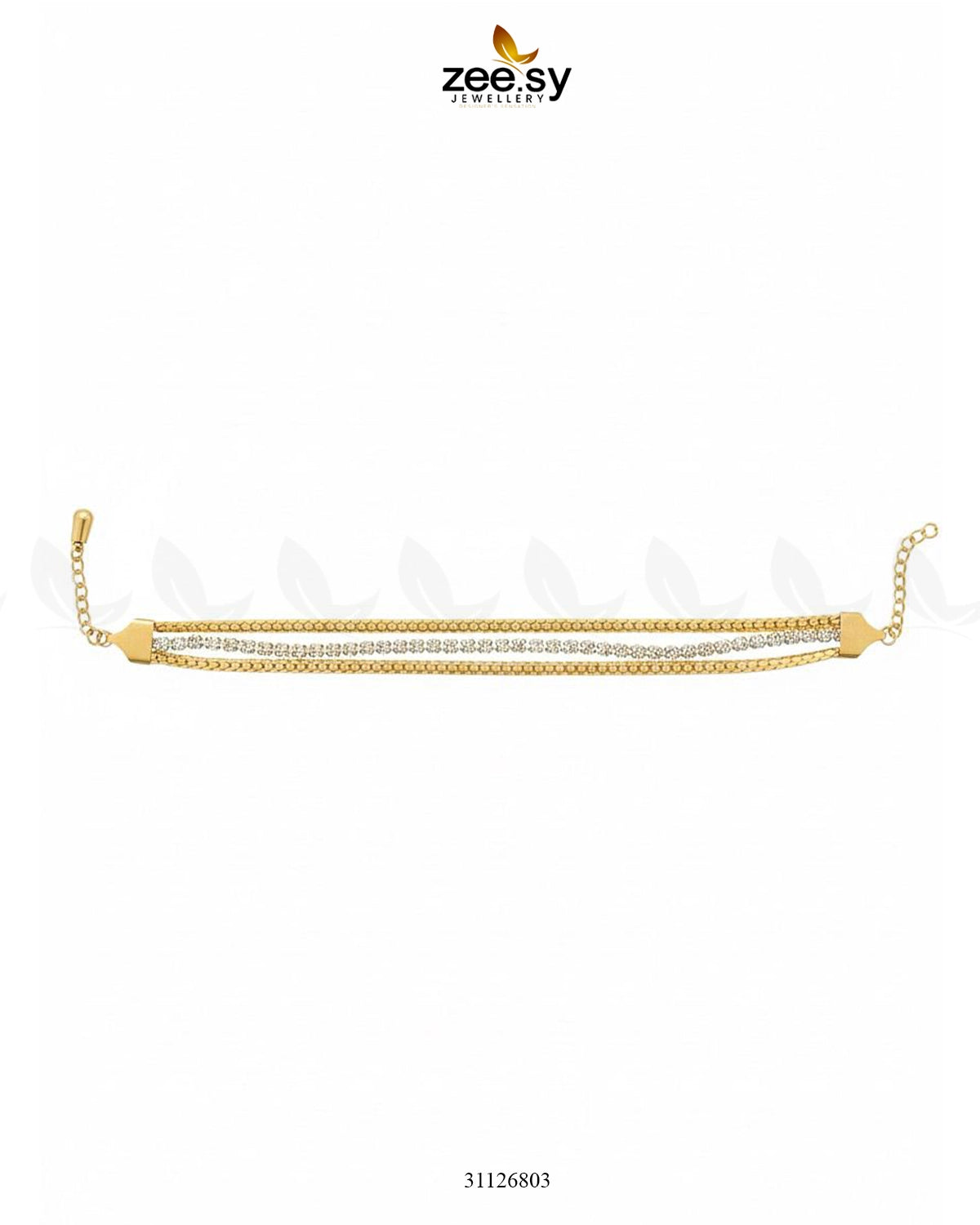 Juliet Triple Layered Cluster Bracelet - Zeesy Jewellery