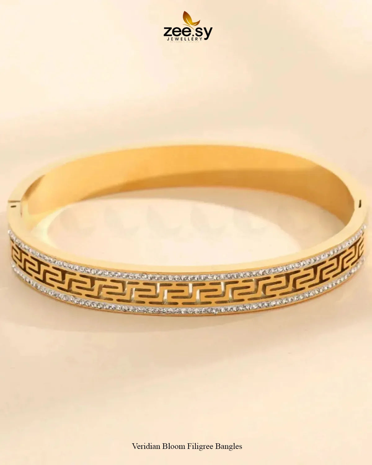 Juniper Geometric Greek Key Bracelet Bracelet - Zeesy Jewellery Pakistan | Premium Artificial & Imitation Jewellery