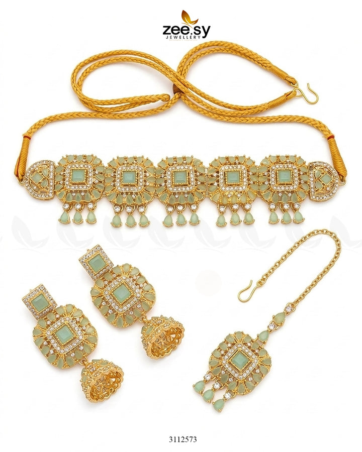 Kiran Necklace Set Necklace Sets - Zeesy Jewellery Pakistan | Premium Artificial & Imitation Jewellery