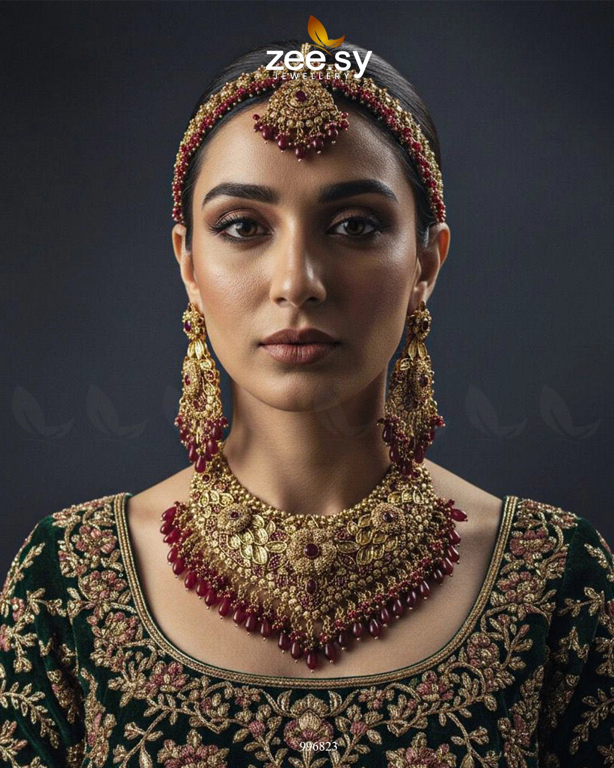 Lantana Bridal Set - Zeesy Jewellery