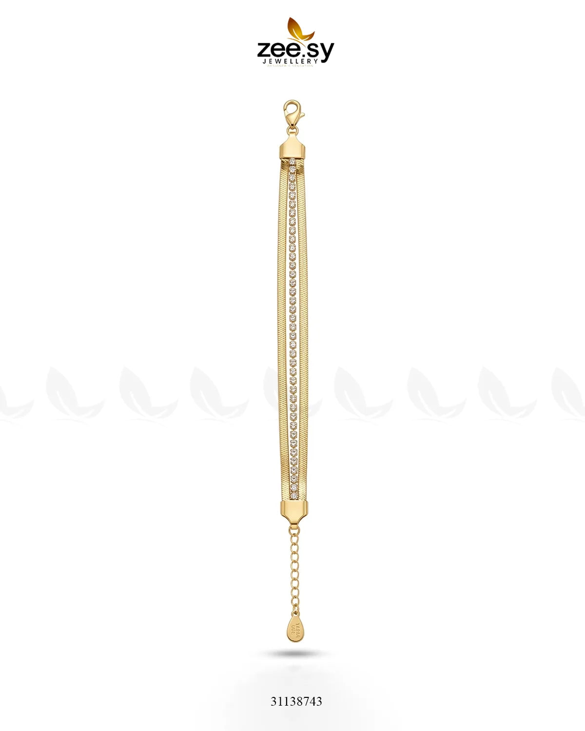 Lumina Triple Strand Bracelet Bracelet - Zeesy Jewellery Pakistan | Premium Artificial & Imitation Jewellery