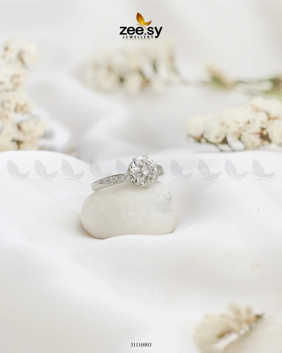 Luminara Ring Silver - Zeesy Jewellery