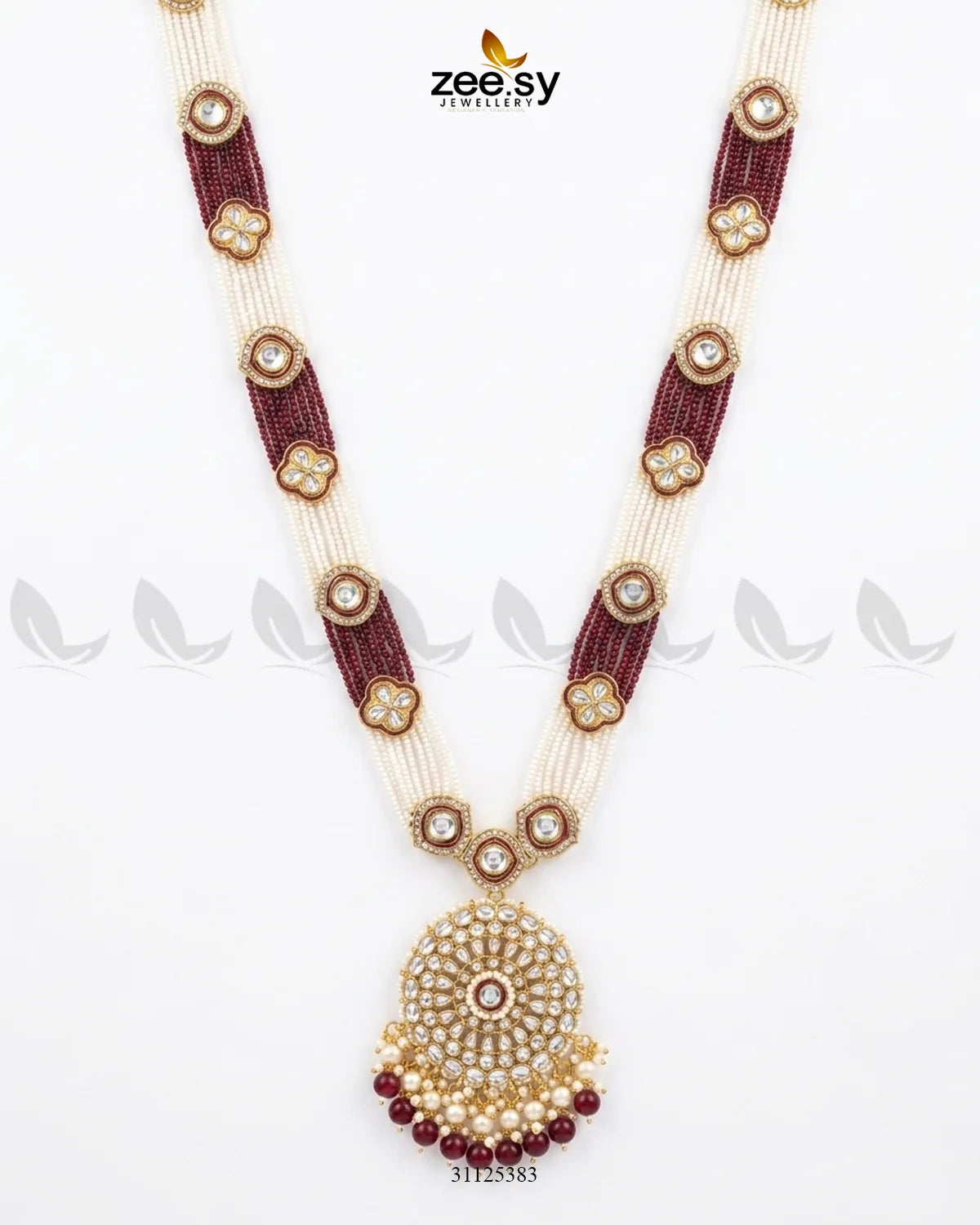 Luxurious Broad Carved Bridal Set Bridal Set - Zeesy Jewellery Pakistan | Premium Artificial & Imitation Jewellery