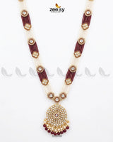 Luxurious Broad Carved Bridal Set Bridal Set - Zeesy Jewellery Pakistan | Premium Artificial & Imitation Jewellery