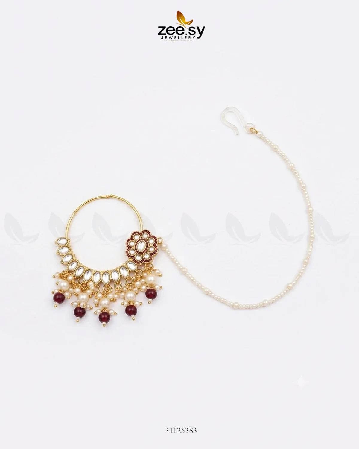Luxurious Broad Carved Bridal Set Bridal Set - Zeesy Jewellery Pakistan | Premium Artificial & Imitation Jewellery