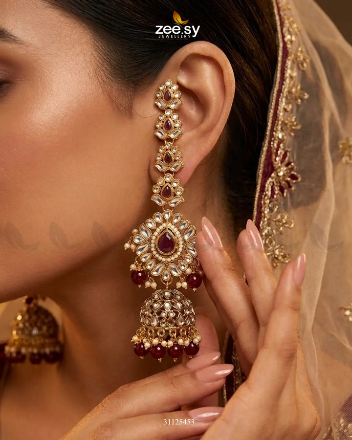 Luxurious Elaborate Grand Bridal Set Bridal Set - Zeesy Jewellery Pakistan | Premium Artificial & Imitation Jewellery