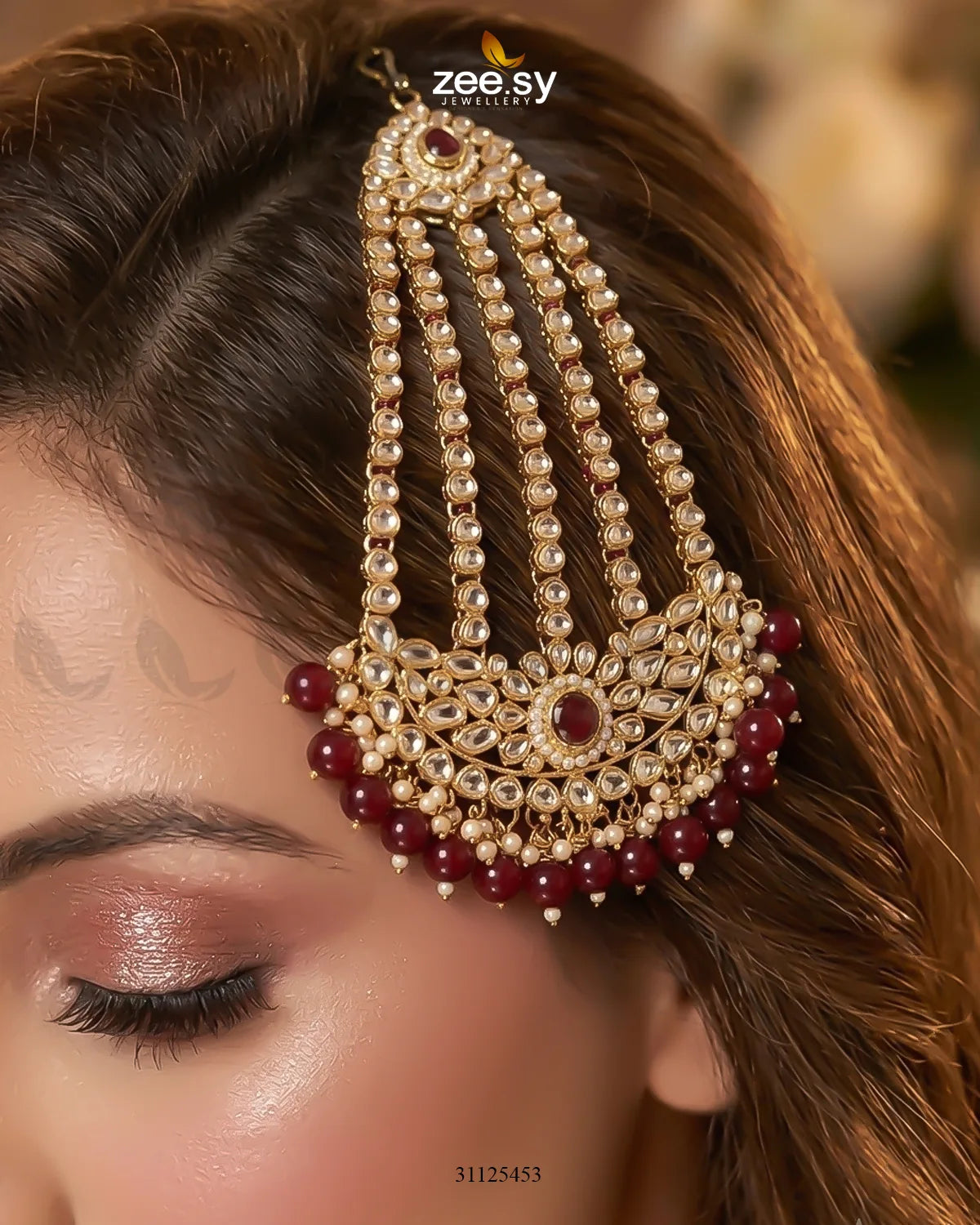 Luxurious Elaborate Grand Bridal Set Bridal Set - Zeesy Jewellery Pakistan | Premium Artificial & Imitation Jewellery