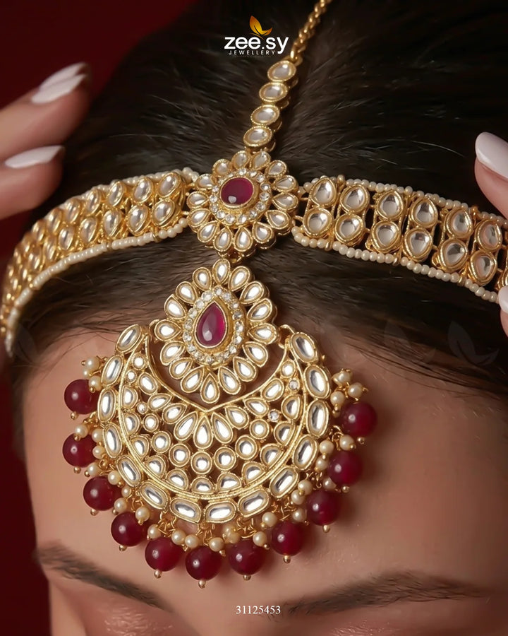 Luxurious Elaborate Grand Bridal Set Bridal Set - Zeesy Jewellery Pakistan | Premium Artificial & Imitation Jewellery