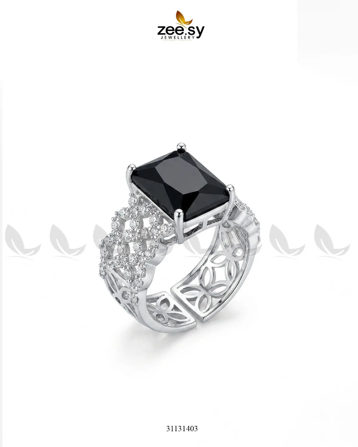 Luxurious Uncut Bold Stone Ring Finger Ring - Zeesy Jewellery Pakistan | Premium Artificial & Imitation Jewellery