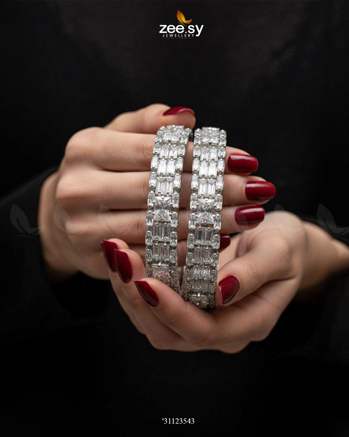 Luxuriouse Ancestral Stream Embrace Bangles - Zeesy Jewellery