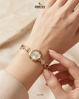 Luxury Rose Bracelet Watch ACCESSORIES - Zeesy Jewellery Pakistan | Premium Artificial & Imitation Jewellery