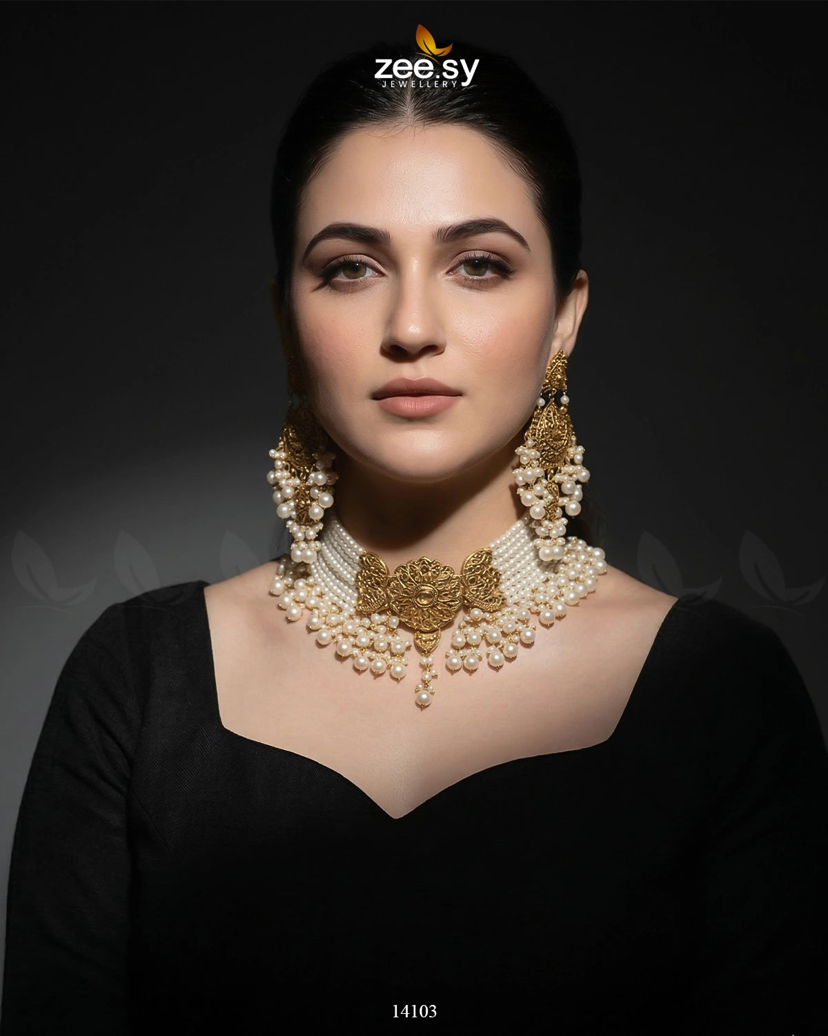 Mahnoor's Bridal Set Bridal Set - Zeesy Jewellery Pakistan | Premium Artificial & Imitation Jewellery