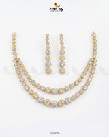 Majestic Double Tier Necklace Set