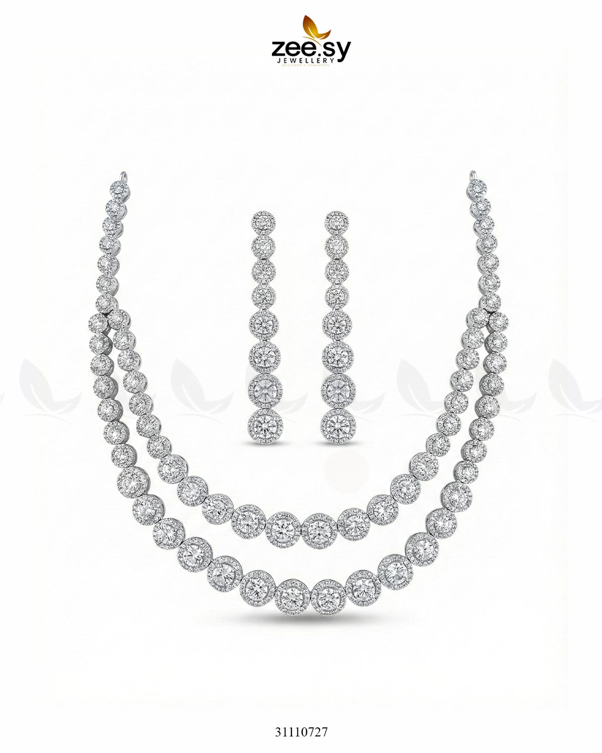 Majestic Double Tier Necklace Set