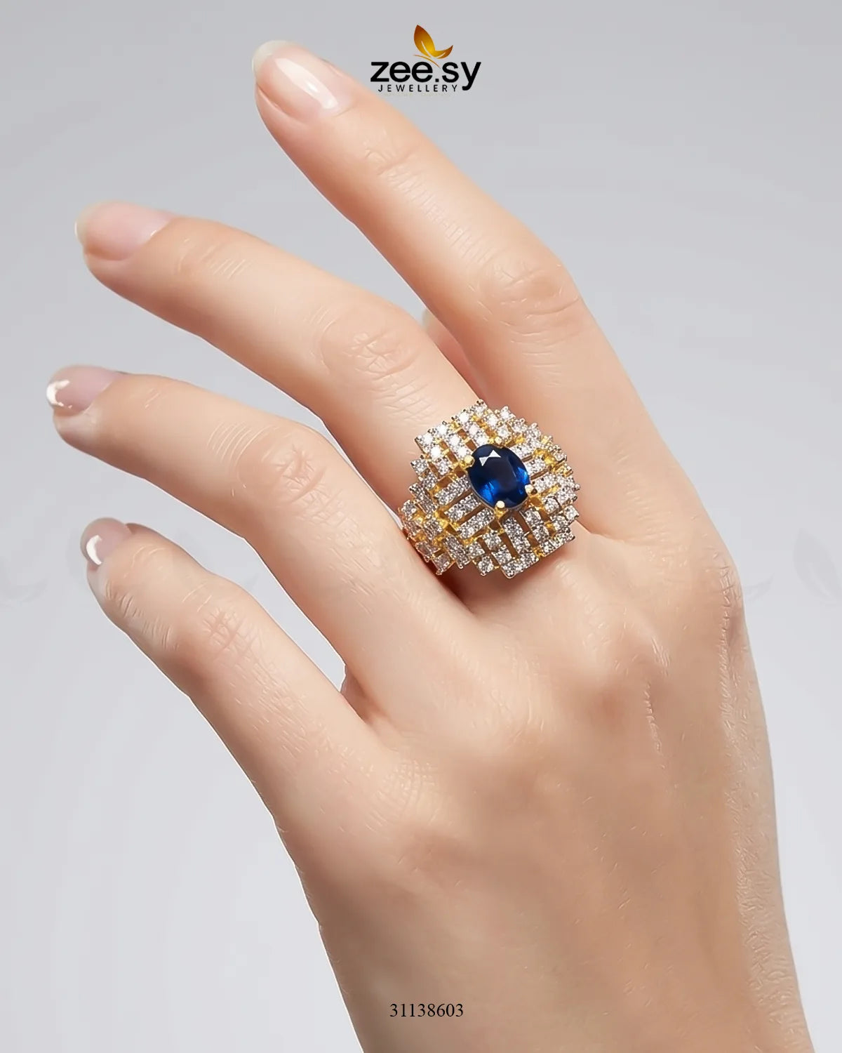Majestic Heritage Statement Ring Finger Ring - Zeesy Jewellery Pakistan | Premium Artificial & Imitation Jewellery