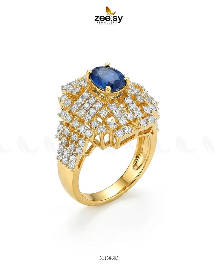Majestic Heritage Statement Ring Finger Ring - Zeesy Jewellery Pakistan | Premium Artificial & Imitation Jewellery