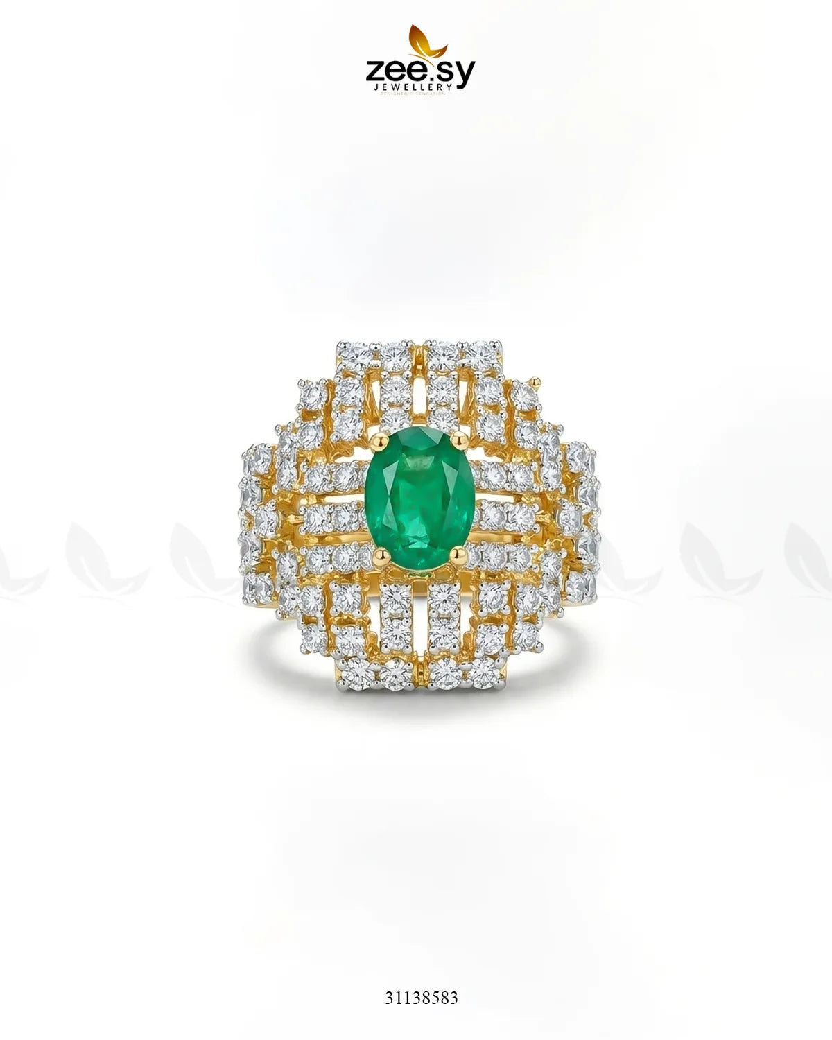 Majestic Heritage Statement Ring Finger Ring - Zeesy Jewellery Pakistan | Premium Artificial & Imitation Jewellery