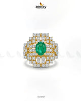 Majestic Heritage Statement Ring Finger Ring - Zeesy Jewellery Pakistan | Premium Artificial & Imitation Jewellery