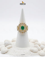 Majestic Heritage Statement Ring Finger Ring - Zeesy Jewellery Pakistan | Premium Artificial & Imitation Jewellery