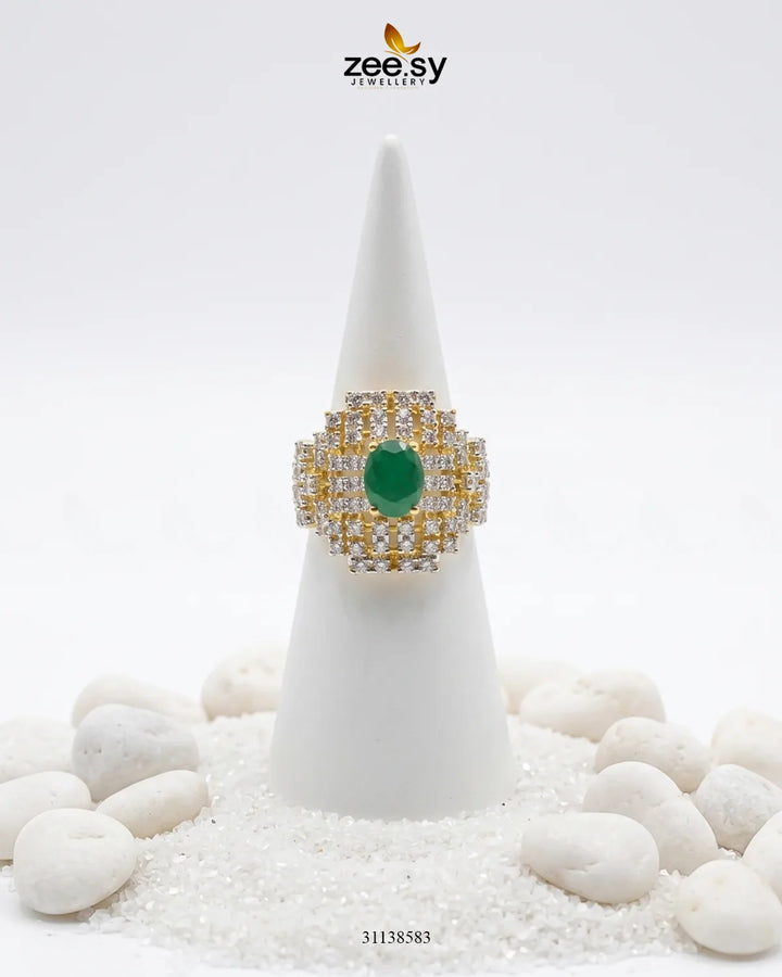 Majestic Heritage Statement Ring Finger Ring - Zeesy Jewellery Pakistan | Premium Artificial & Imitation Jewellery