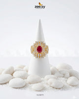 Majestic Heritage Statement Ring Finger Ring - Zeesy Jewellery Pakistan | Premium Artificial & Imitation Jewellery