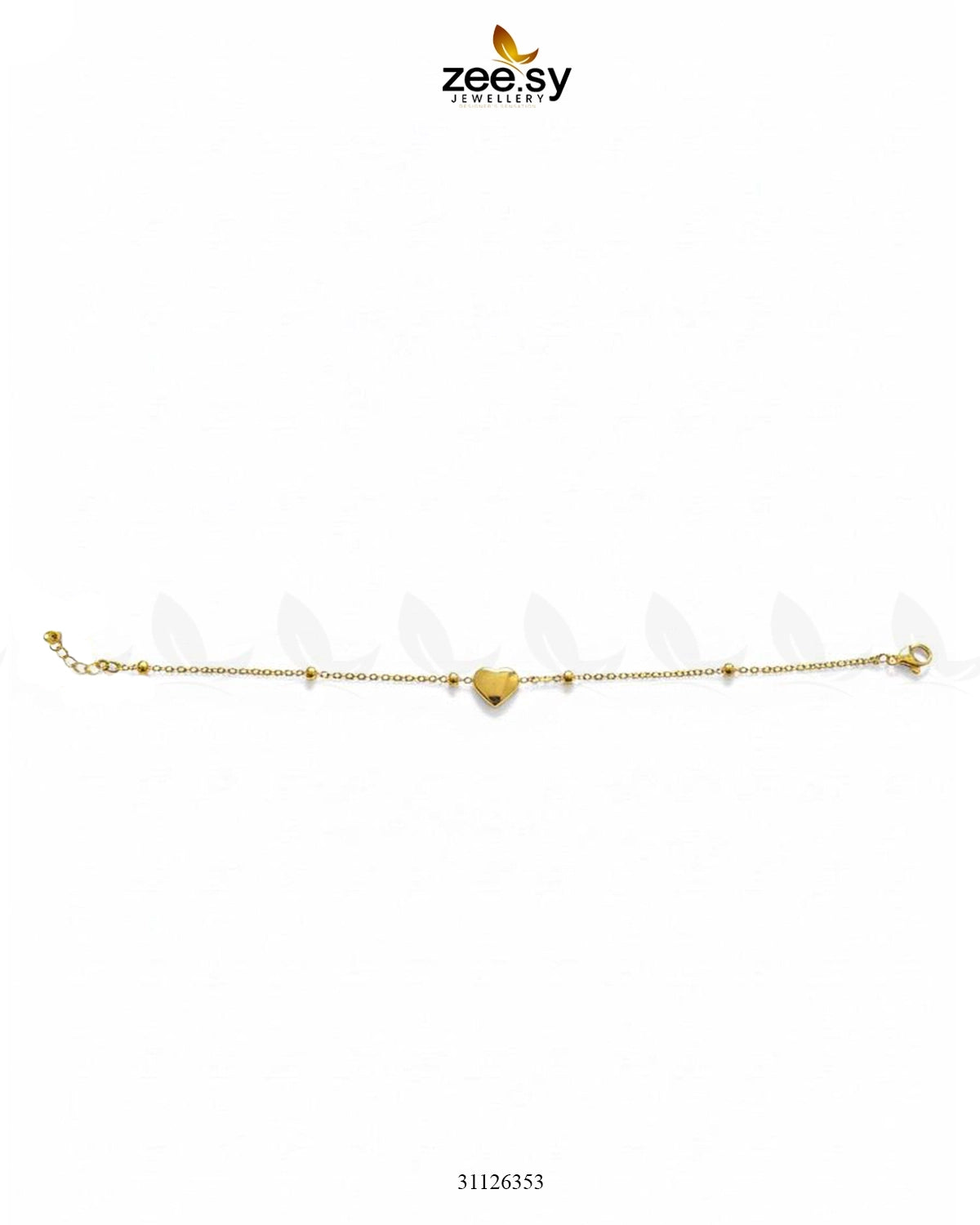 Majestic Sovereign Heart Bracelet - Zeesy Jewellery