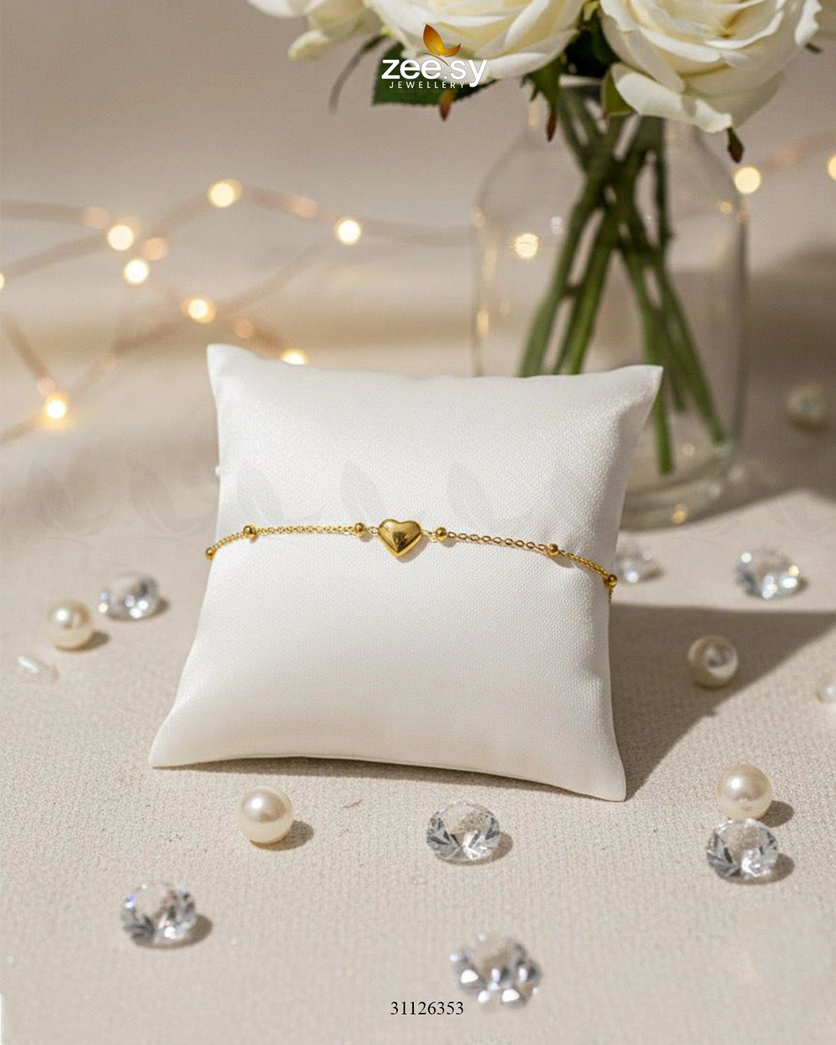 Majestic Sovereign Heart Bracelet - Zeesy Jewellery