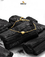 Majestic Sovereign Heart Bracelet - Zeesy Jewellery