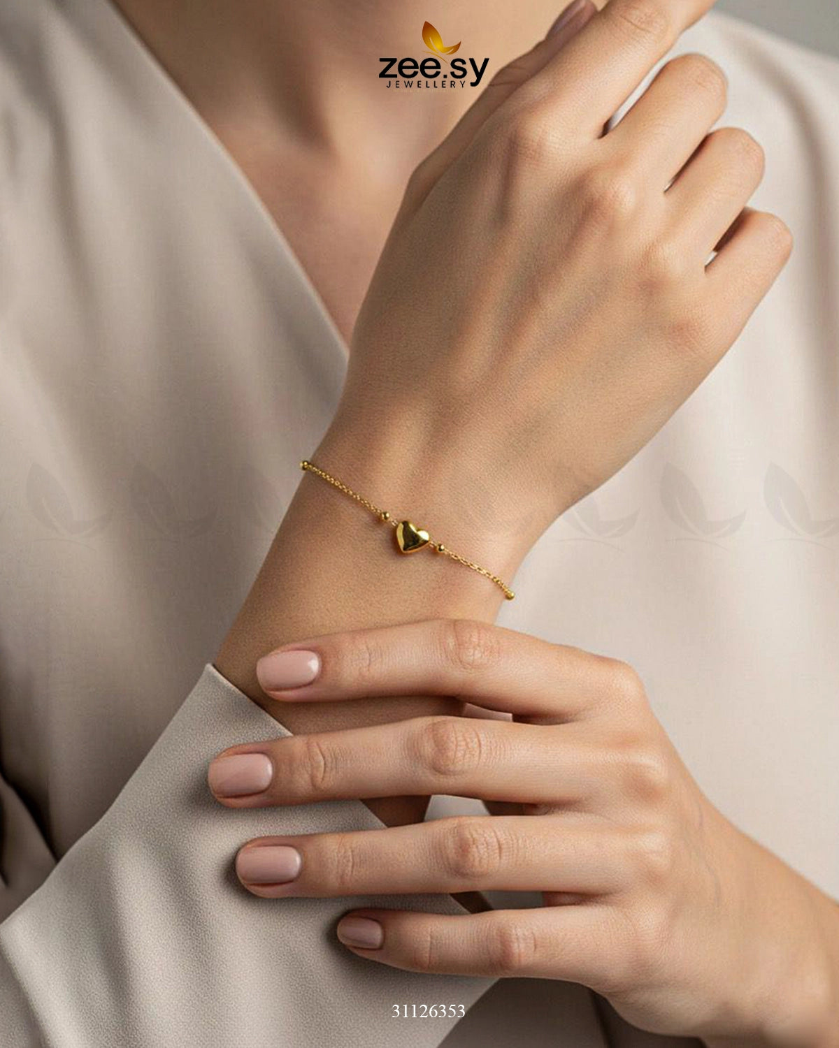 Majestic Sovereign Heart Bracelet - Zeesy Jewellery