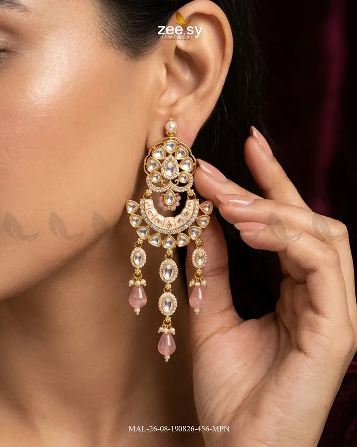 Manjula Grand Polki Malla Set