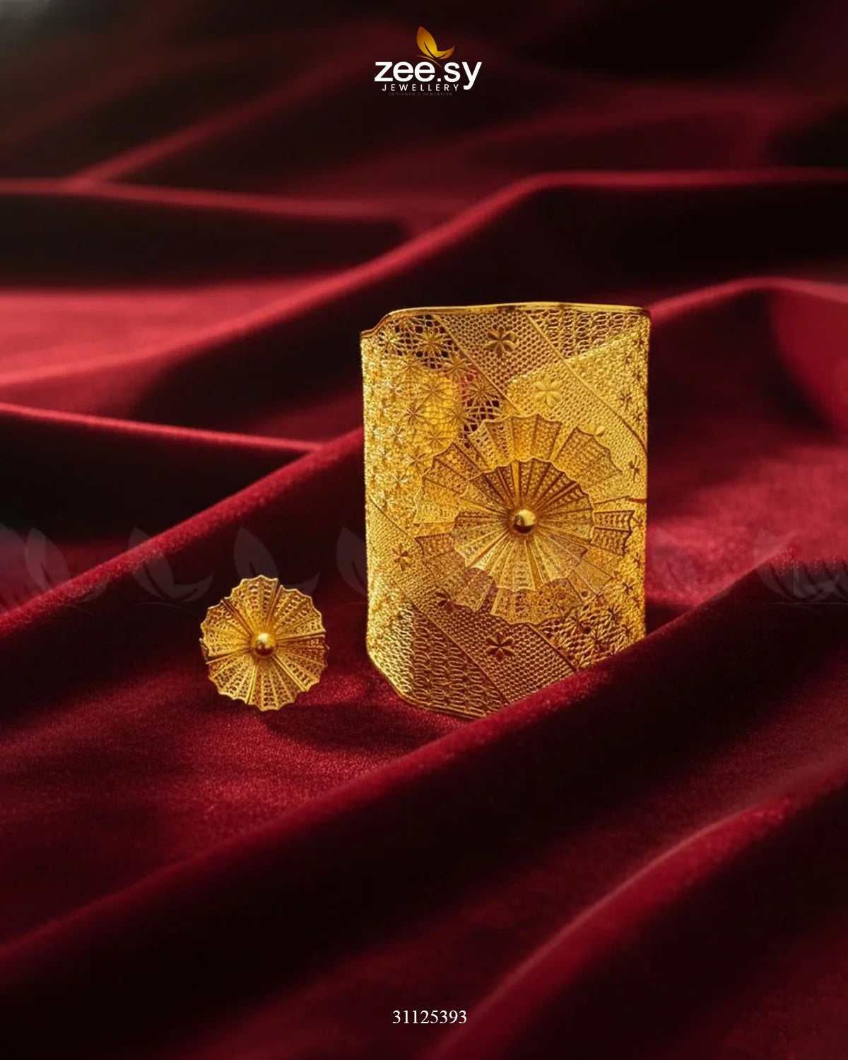 Marhaba Baai Armlet Bangle Ring Set - Zeesy Jewellery