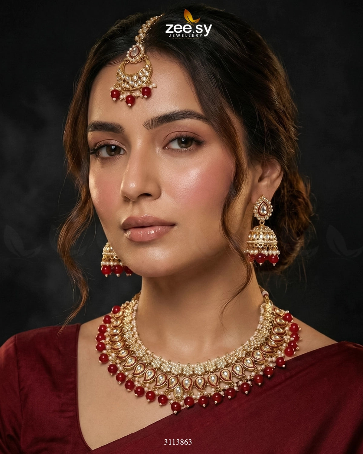 Mariya Necklace Set - Zeesy Jewellery