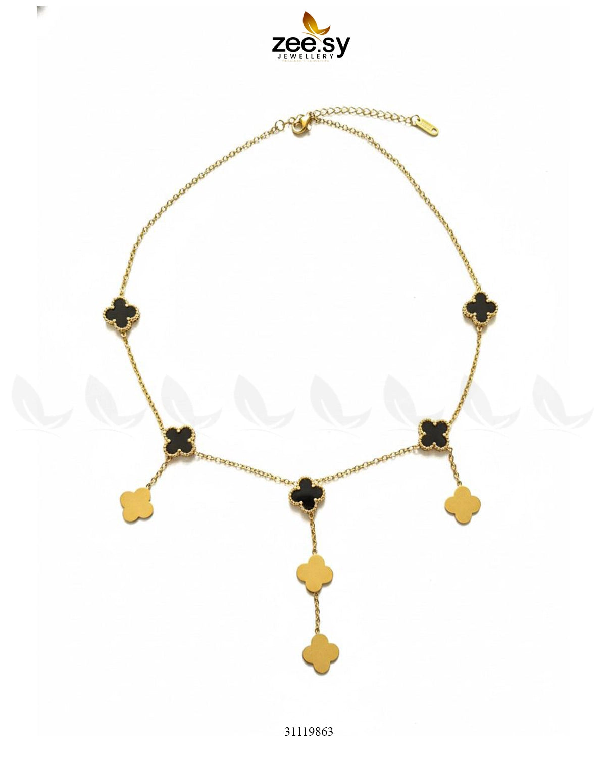 Meridian Lucky Floral Chain - Zeesy Jewellery